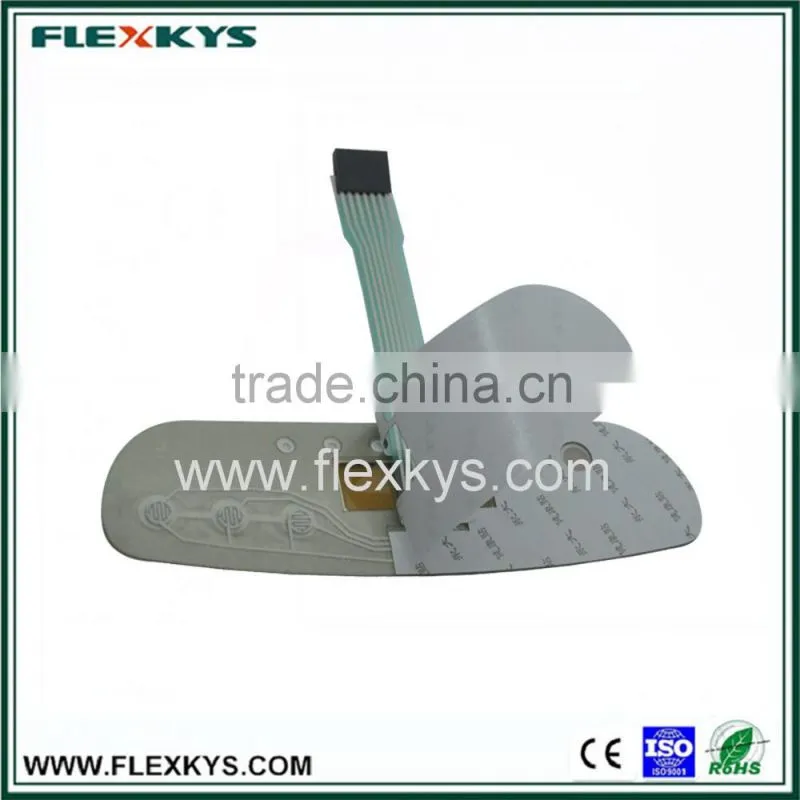 Pillow embossing new keypad switch membrane with contact pills