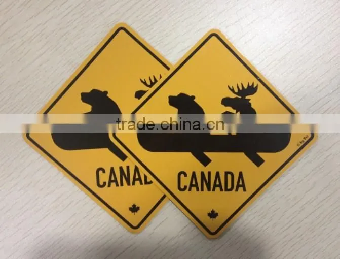 KBS logo aluminum metal sticker