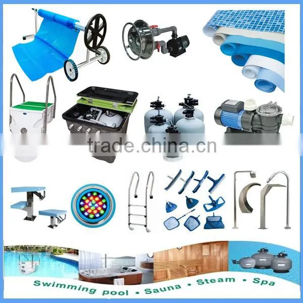 Durable swimming pool equipment set accessory