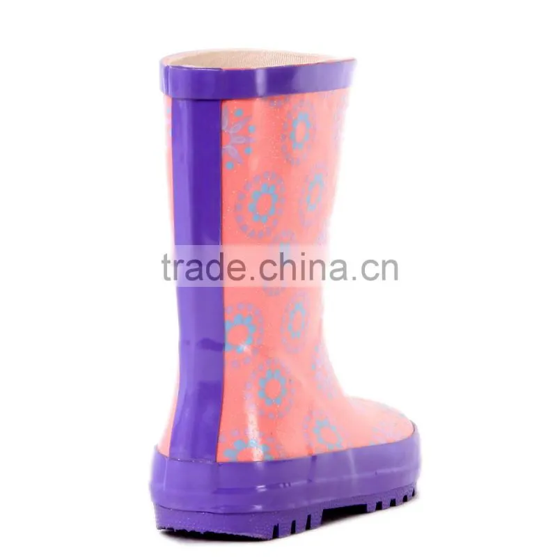 children cheap pink rubber boots
