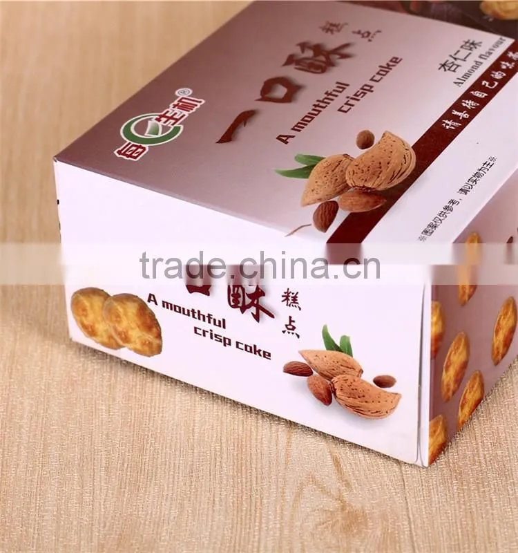 cheap biscuit paper cookie box packaging