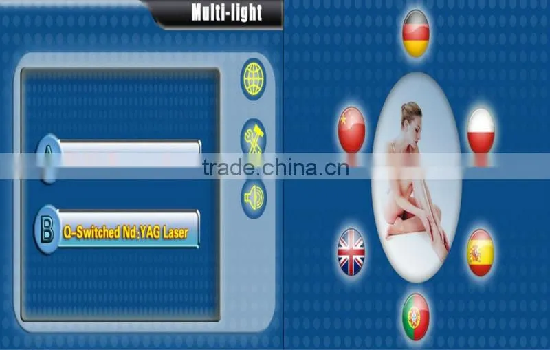 2014 portable best effective birthmark removal machine with CE