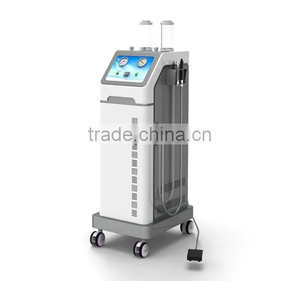 2016 new skin cleaning 8bars oxygen machine / oxygen facial machine / oxygen therapy facial machine