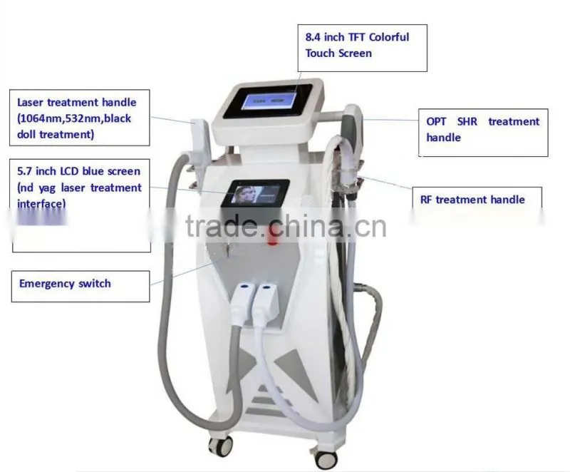 high quality aesthetic device shr laser from China