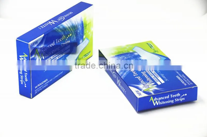 Professional Teeth Whitening Strips tooth white Gel Strips Home use bleach