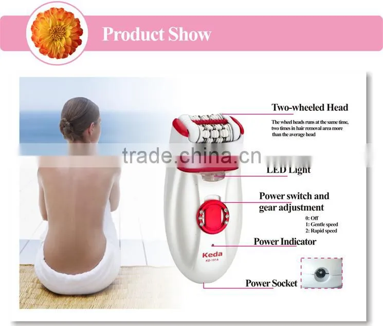 Red Electric Tweezers Hair Removal