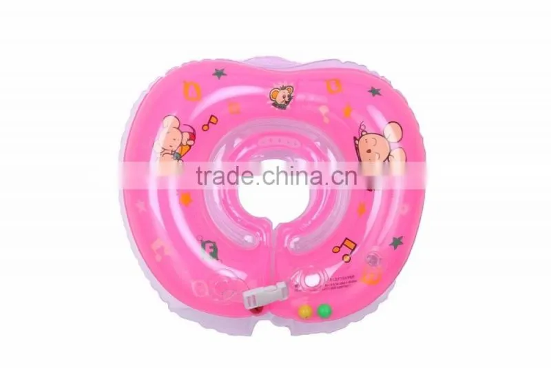 Yiwu factory price new design neck swimming ring for baby, good quality baby neck ring for sale