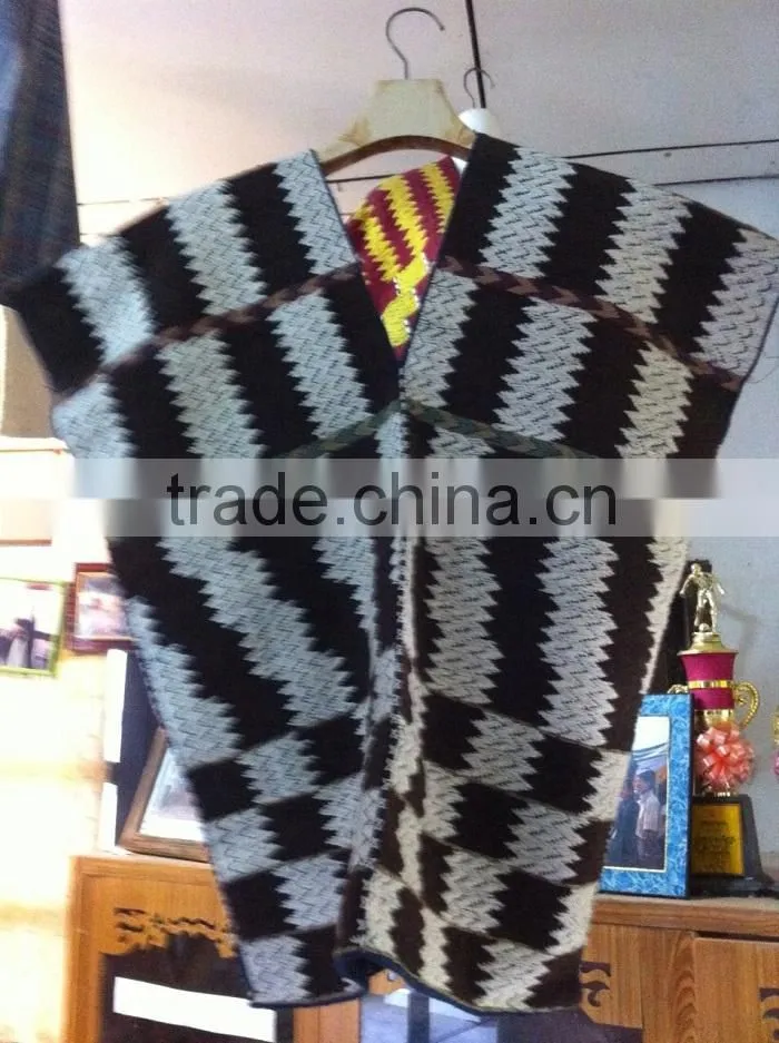 Beige Scarf and Shawl Genuine Naturally Dyed Colour Handmade Handcraft Weaving Scarfs & Shawls from Thailand