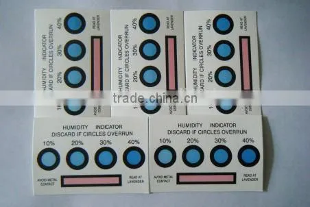 Wholesale Price 10%-40% Humidity Indicator Card