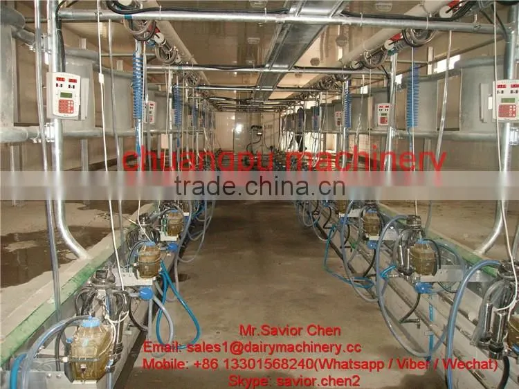Dairy Farm Electronic Milking Parlor System For Cow