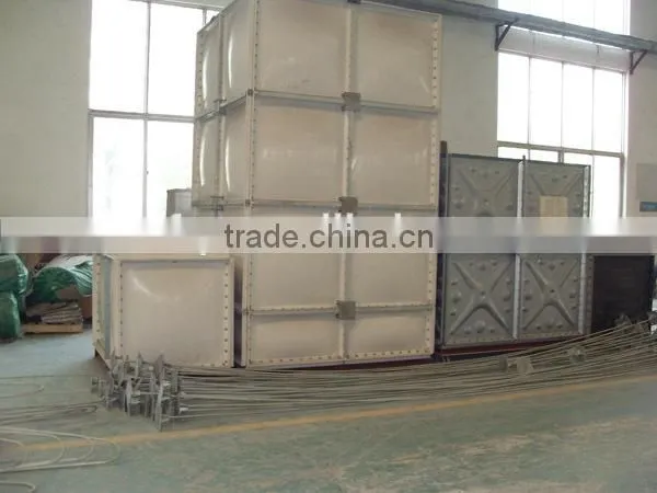 Environmental combined GRP sectional water tank for water filter