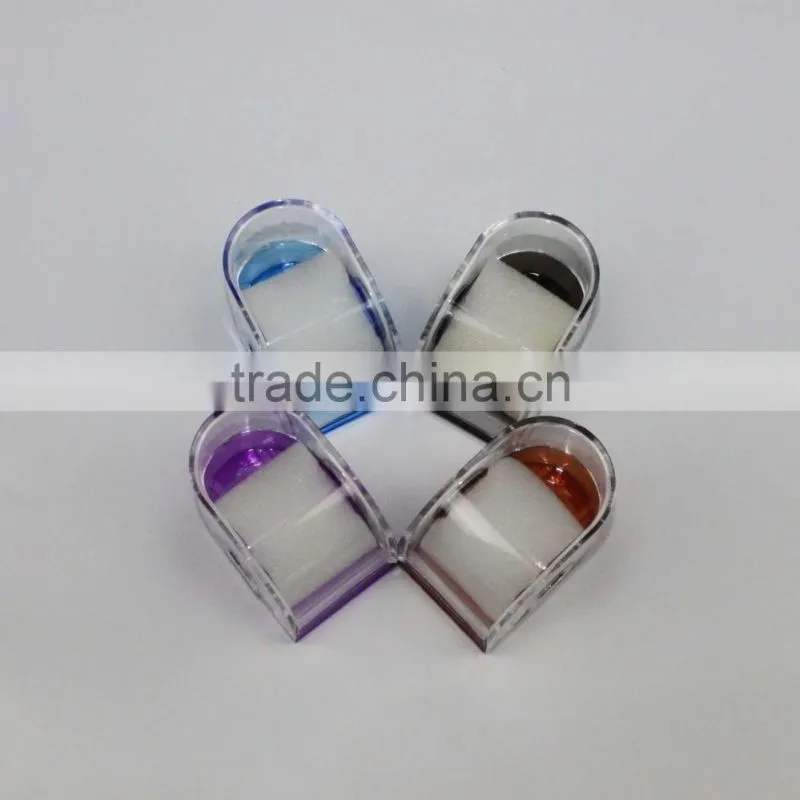 Soft Sponge Inside Hard Clear Plastic Watches Case
