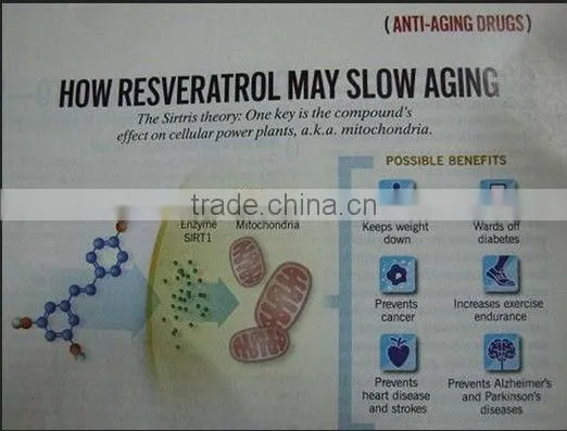 High potency Resveratrol material in bulk