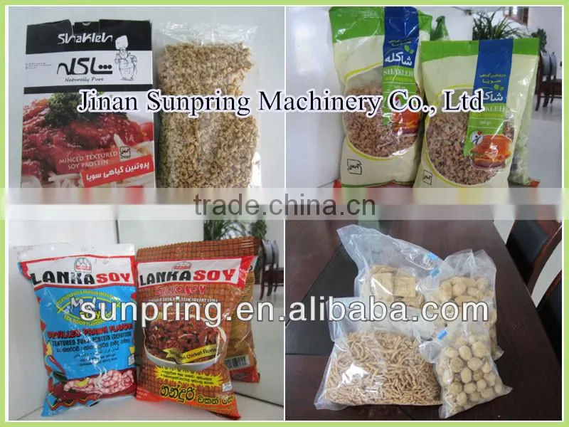 Textured vegetable protein processing line