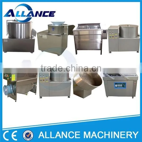 complete potato chips production line