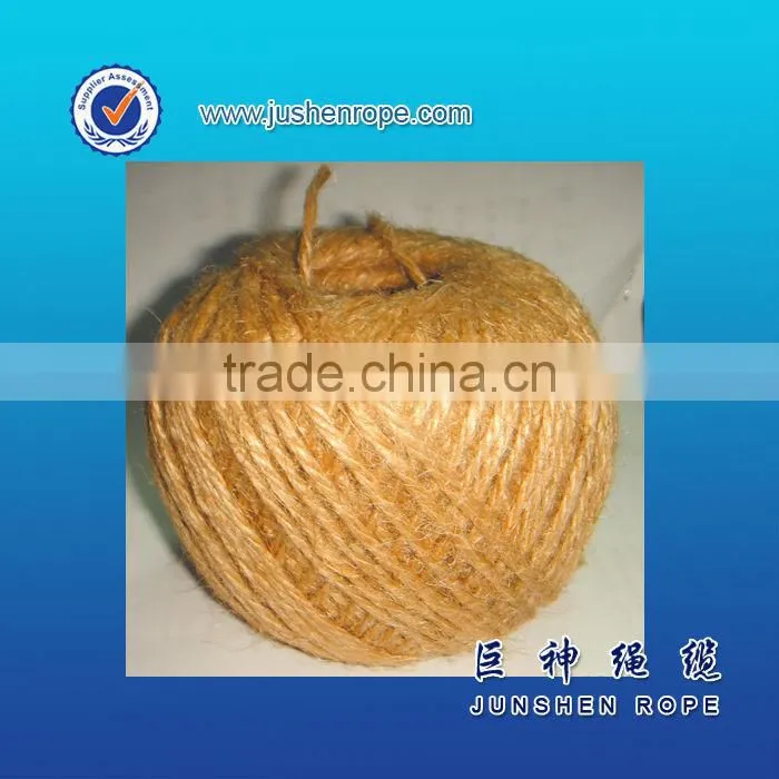 Wholesale custom twisted natural sisal yarn, sisal cord