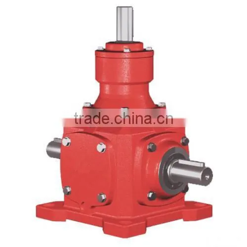 T Series Spiral bevel gear units/90 degree spiral bevel gearboxes
