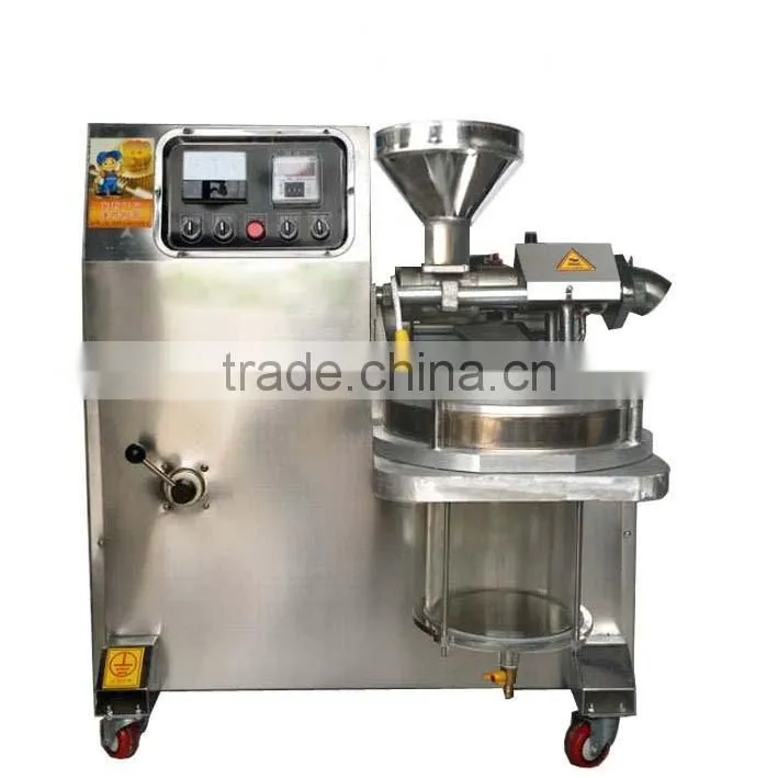 High quality easy to use hydraulic press automatic seed hot oil extraction/olive oil extraction machine HJ-P50