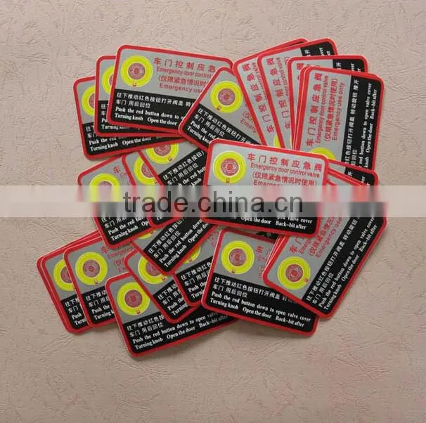 Label cheap factory direct custom adhesive 3m vinyl stickers