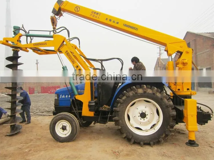 new type DH hydraulic digging machine pile driver integrated machine
