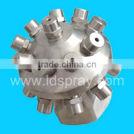 Factory Price of 316SS tank washing rotary nozzle in dongguan