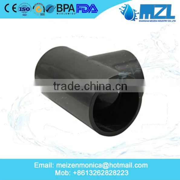 Specialty Custon All Size Pipe Fitting Eblow Wholesale Pvc Pipe Fitting Grey