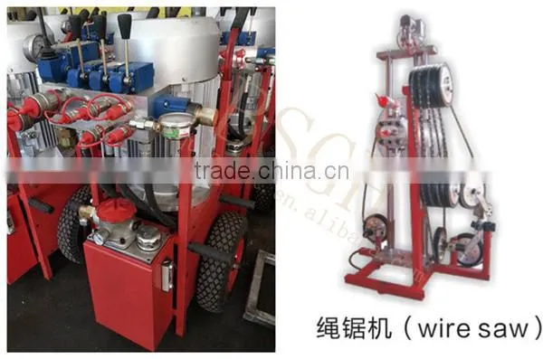 full auto hydraulic concrete cutting.wire saw machine BS-80AM/70AM