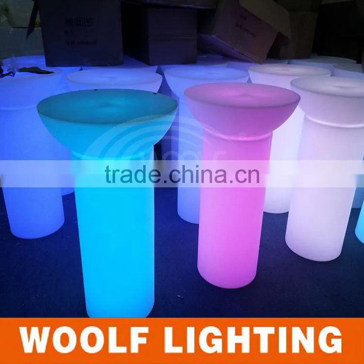 Club Salon Spar Popular RGB LED Furniture Table