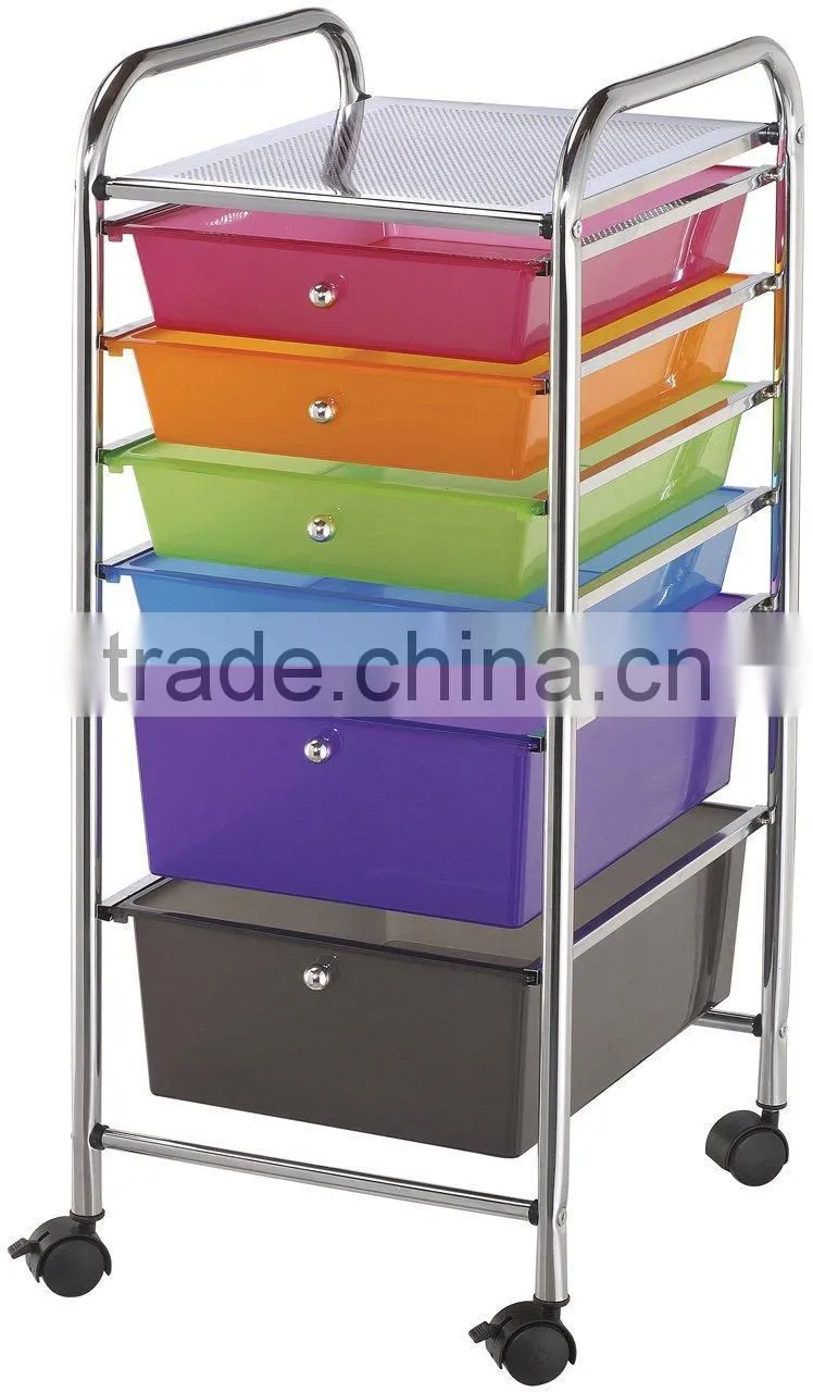 Vivivnature Plastic Storage Drawers and trolley