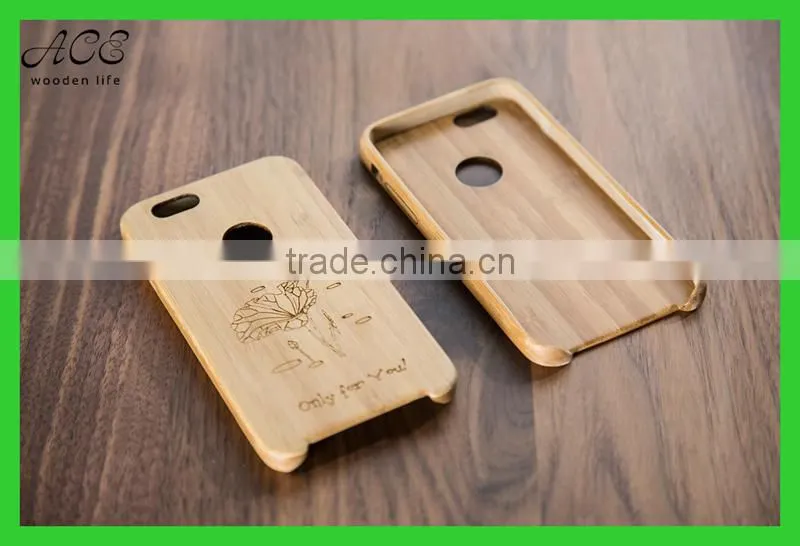 Bamboo phone case