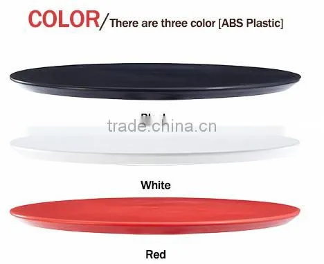 fashion modern outdoor folded ABS top brushed aluminum high cocktail table bar table LQ- BT309