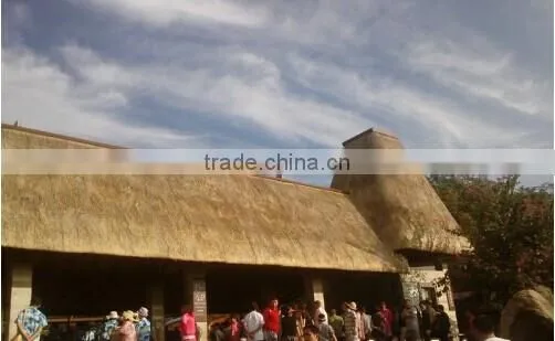 Guangzhou artificial Synthetic Thatch Roofing for Cottage