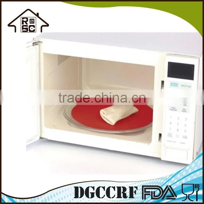 NBRSC Welcome OEM Nonstick Silicone Microwave Oven Backing Mat