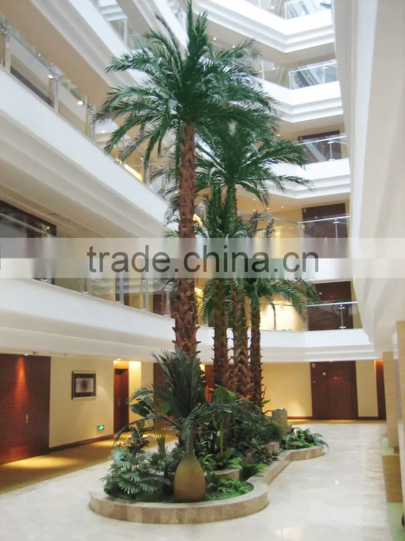 Decorative High Artificial Indoor Date Palm Trees Wholesale Of Artificial Plants