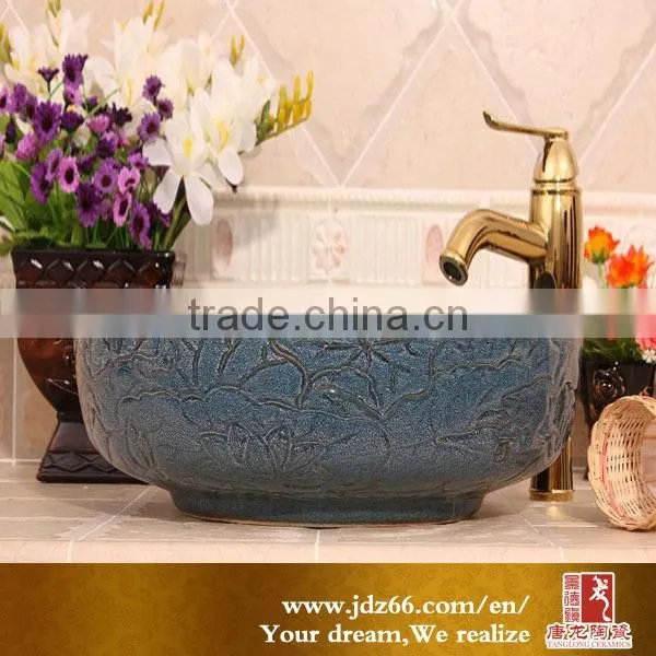 High-quality portable ceramic kitchen sink easy to clean