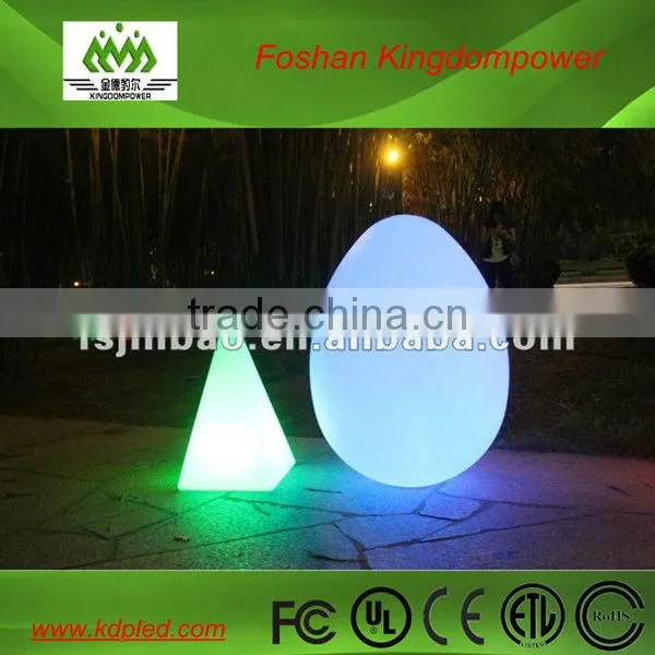 Plastic battery rechargeable decorative light