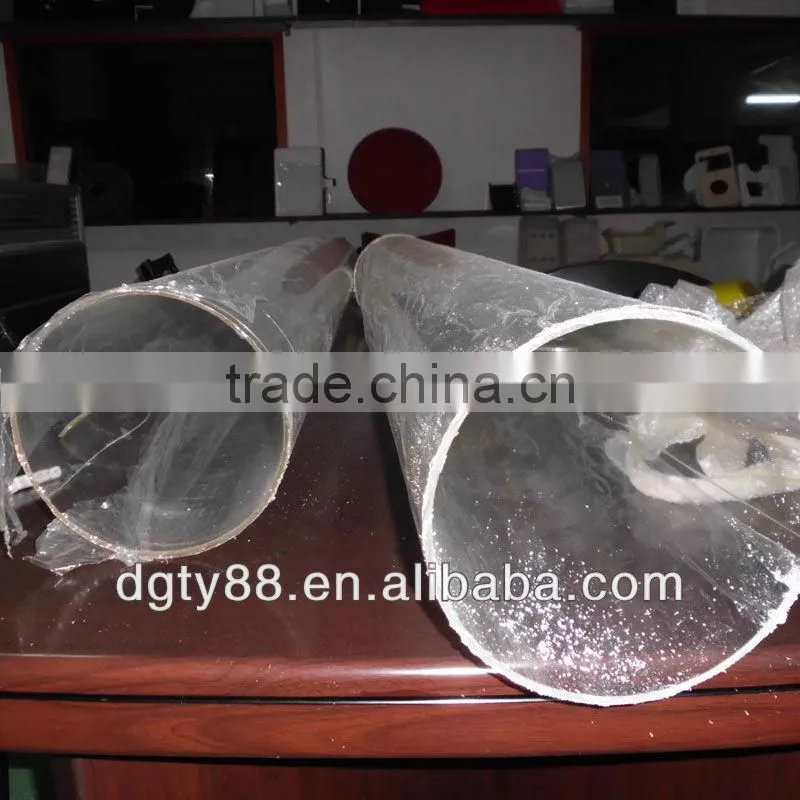 vacuum form thick film blister plastic tube for transportation