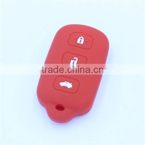 For TOYOTA 4Runner Sequoia Matrix Remote Keys jackets with panic buttons silicone key bags