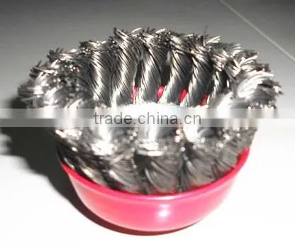 steel wire cup brush
