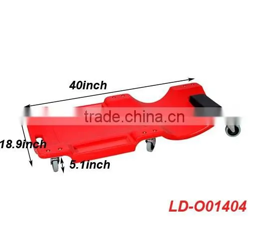 Durable Plastic Creeper 40 Inch Automotive Tool Supply Equipment Roller Seat