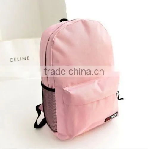 Mid-size School Book Bag Backpack Day Pack Padded Straps Bright
