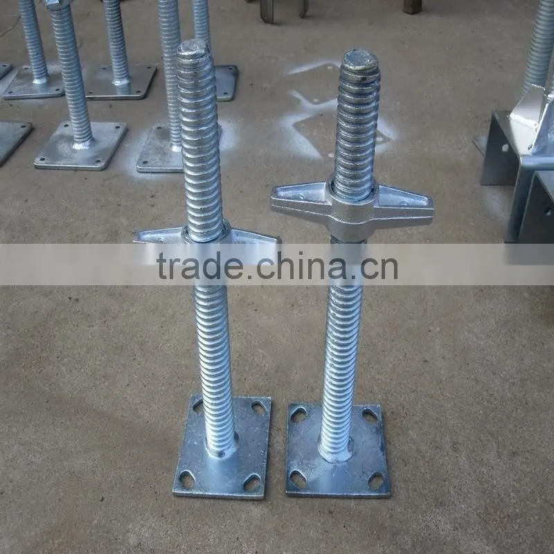 steel scaffolding leg