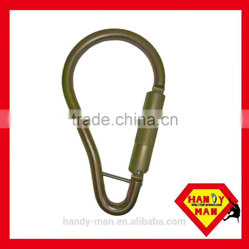 2407TL Steel Pear Scaffolding Forged Twist Lock Safety Hook