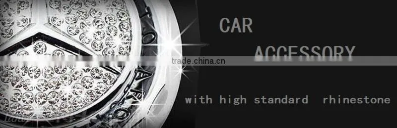2.5cm 4.5cm Car air fresher with rhinestone perfume