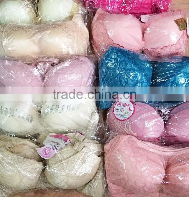 GZY garment stock lots sexy bra comfortable lace bra Cheap nylon/spandex bra