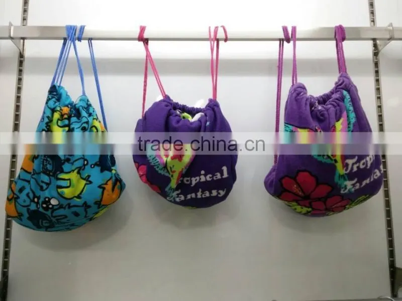 China factory soft quality custom print microfiber fabric beach towel