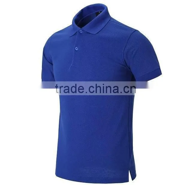 Hot sale Short Sleeve beaded mesh cotton pique Multi color Mens Polo shirt ,Turn down Collar T Shirt polos for men
