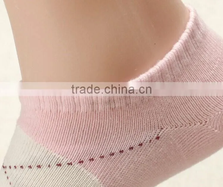 Cute Love Women Socks 1lot =20pairs Solid Candy Color Sweet Ship Boat Short Sock,Spring&AutumnThin Ankle Invisible Socks For Gir
