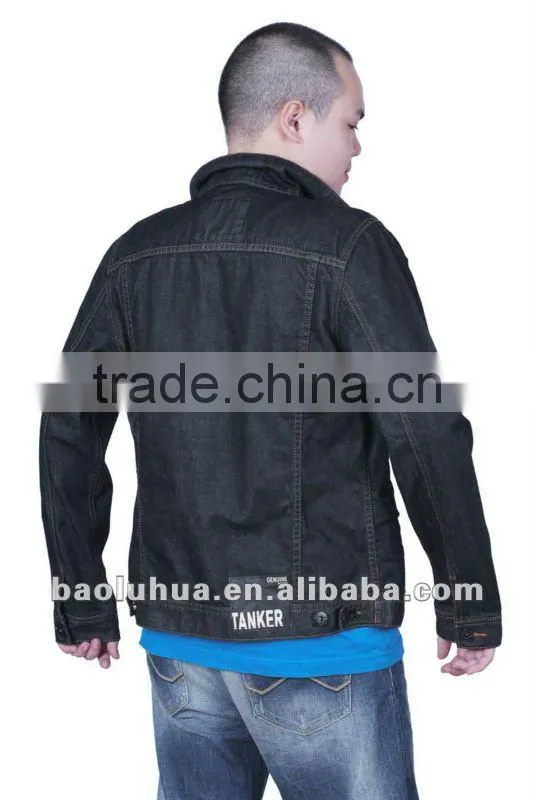 latest design hot sale black rise high quality jacket for spring autumn