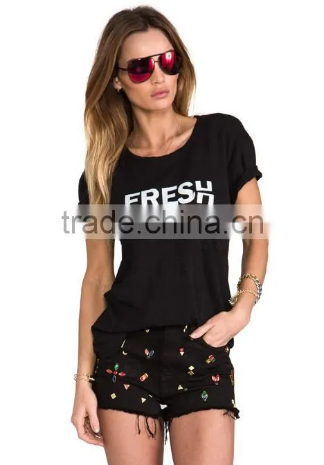 60% cotton 40% polyester t-shirts